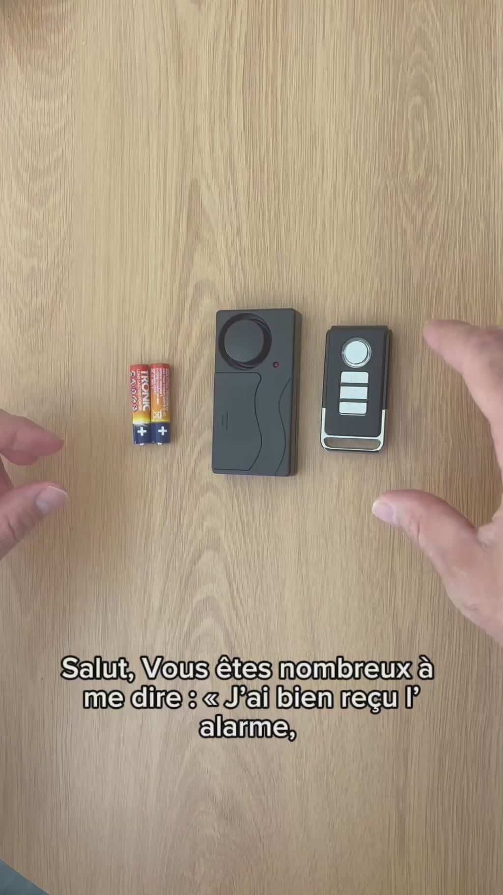 Alarme Moto Vélo trottinette Garage 110dB